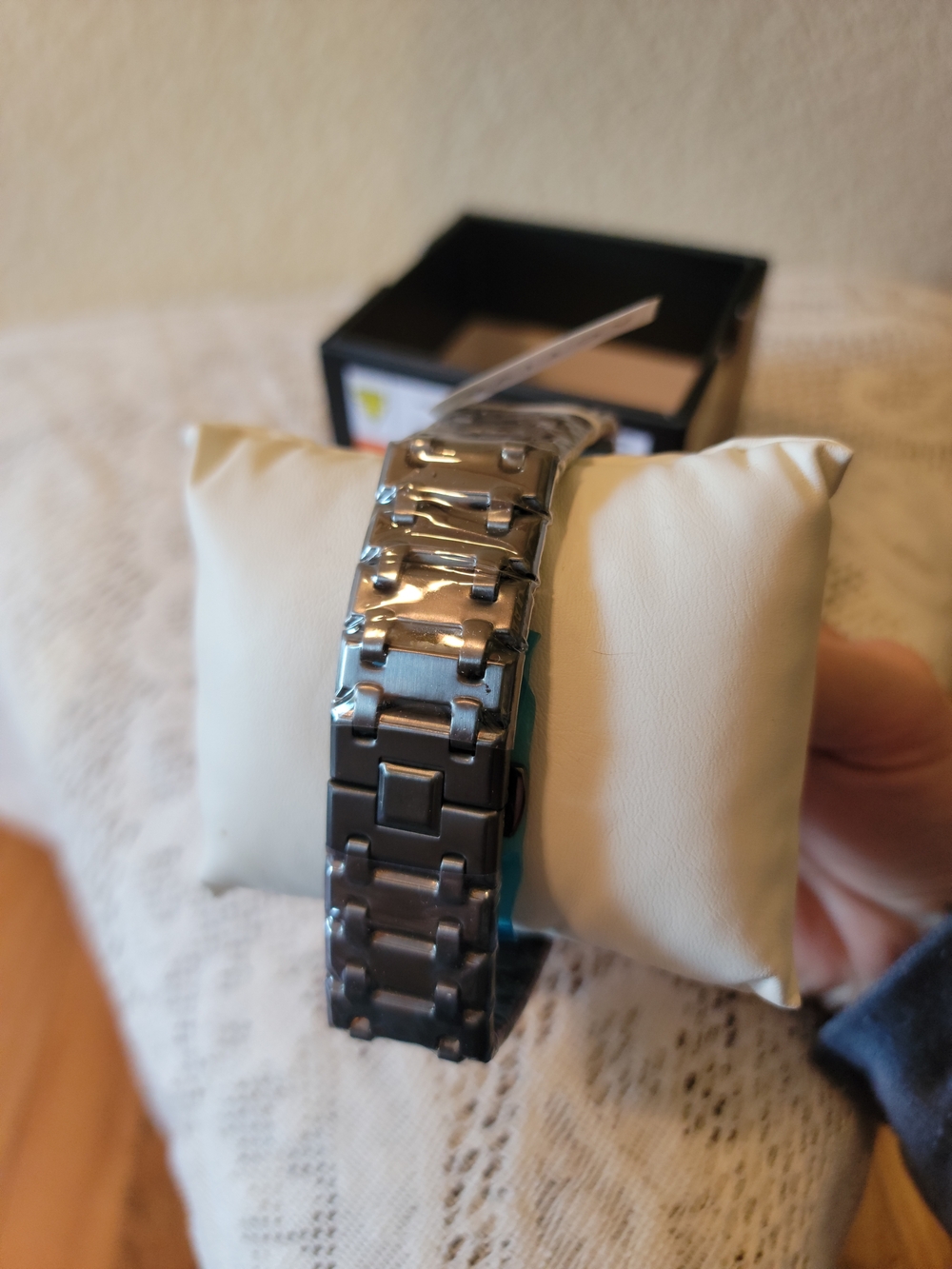 Activa Black Stainless Steel Men's Watch - Picture 3 of 6